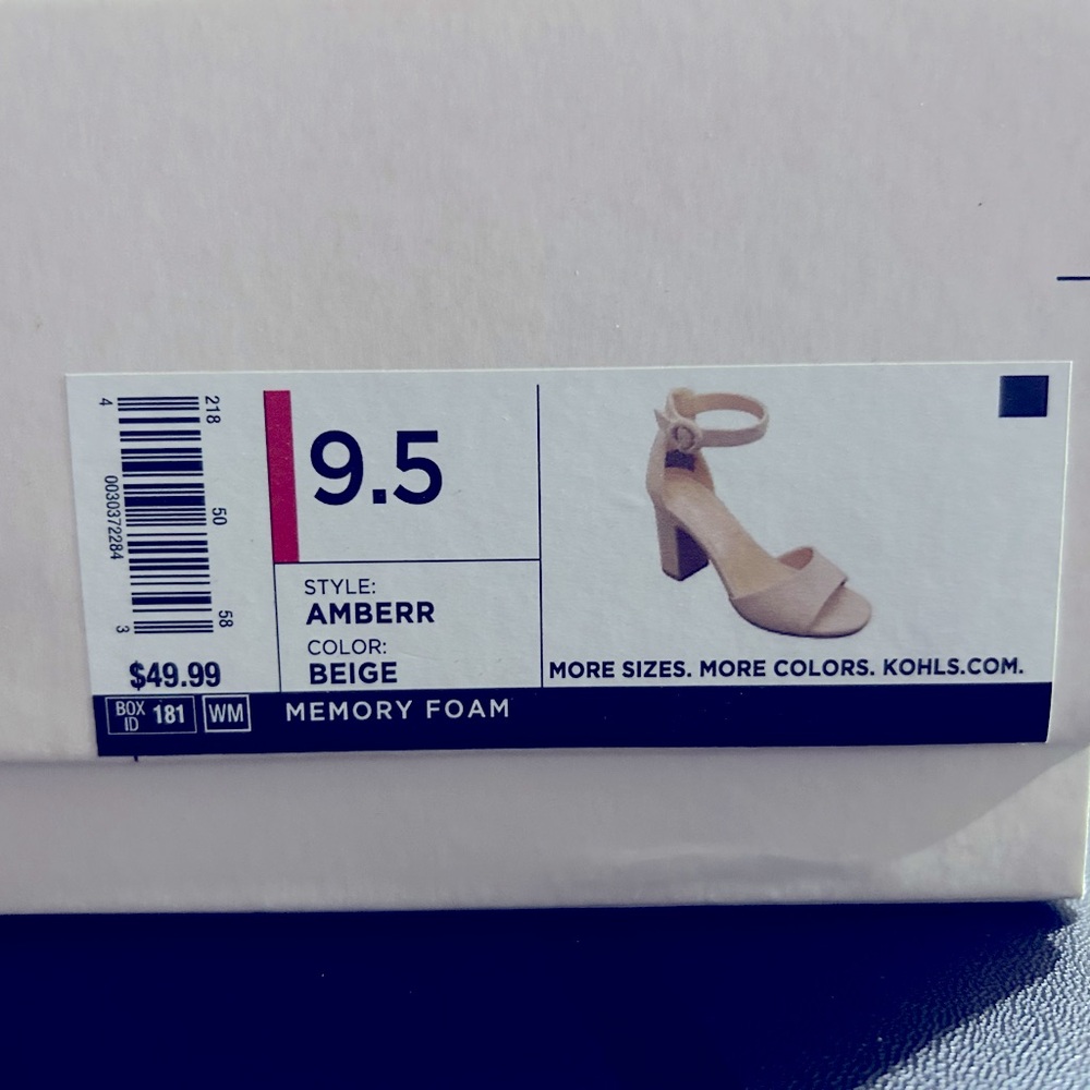 9.5 chunky heel